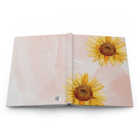 Sunflower Hardcover Journal