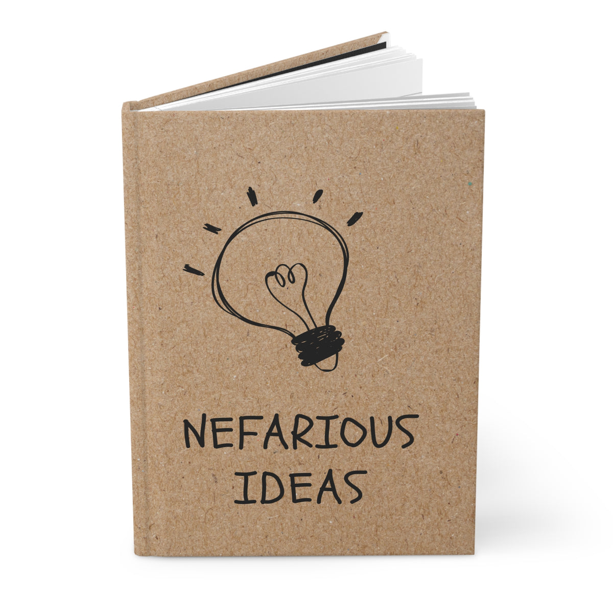 Nefarious Ideas Hardcover Journal