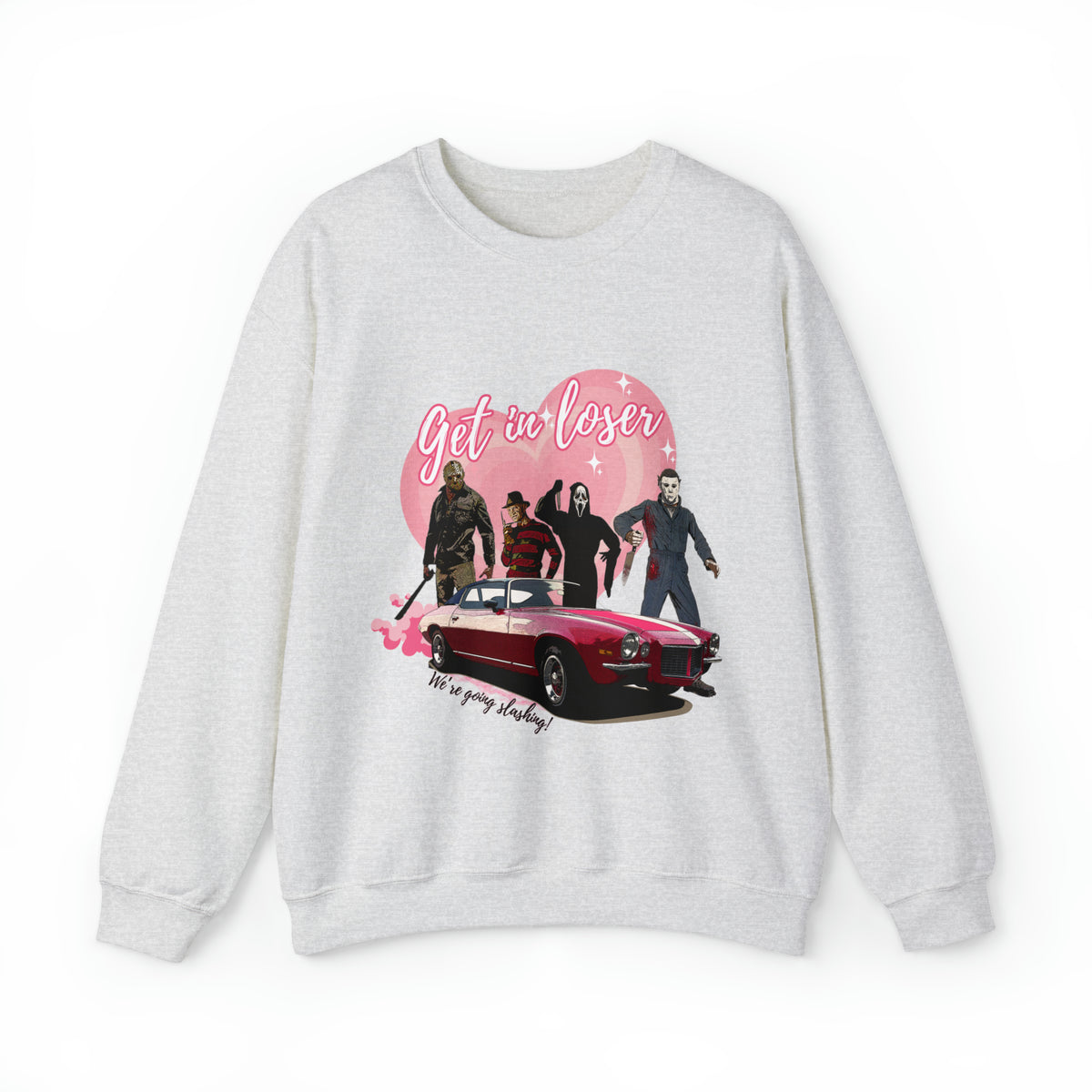 Get In Loser, We're Going Slashing Unisex Heavy Blend™ Crewneck Sweatshirt