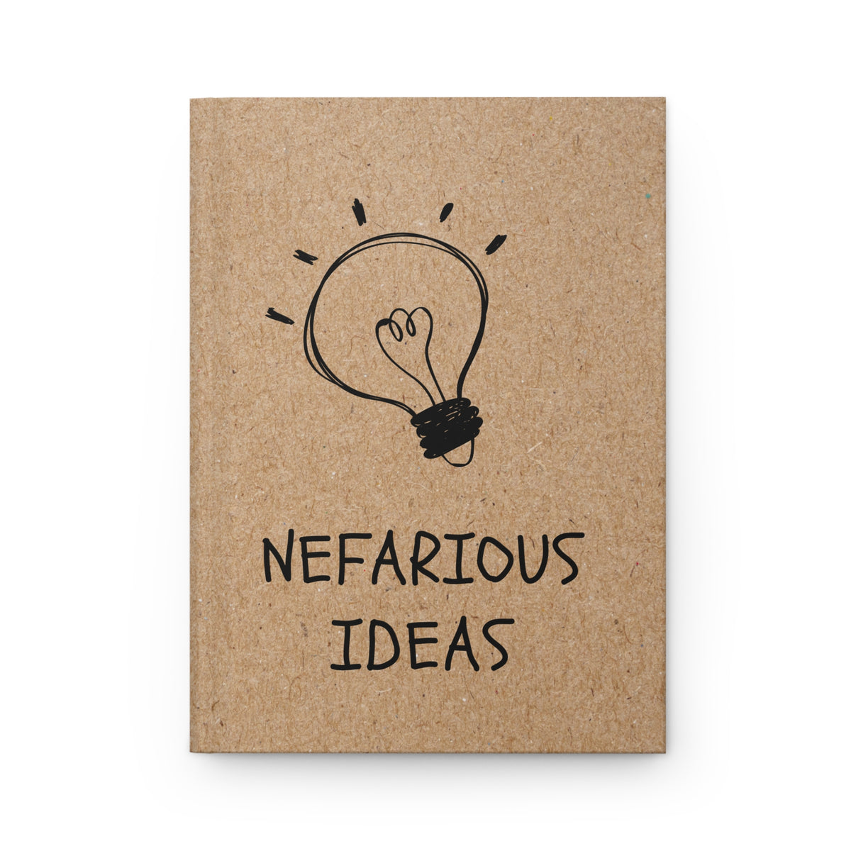 Nefarious Ideas Hardcover Journal