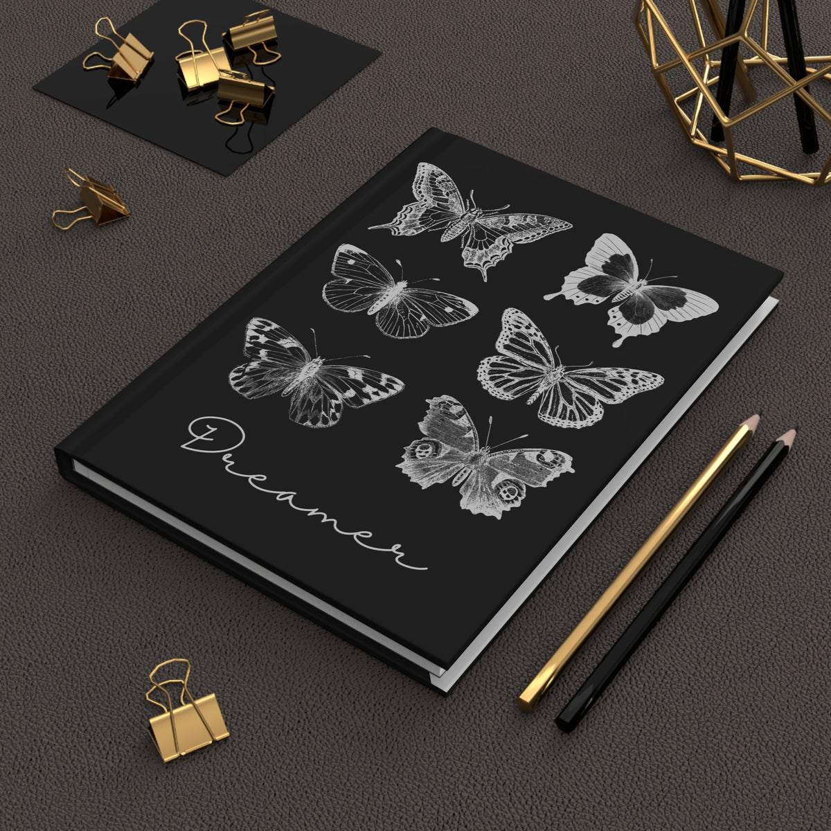 Dreamer Butterfly Hardcover Journal