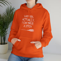 Why Yes, Actually - I Can Drive A Stick Unisex Hooded Sweatshirt