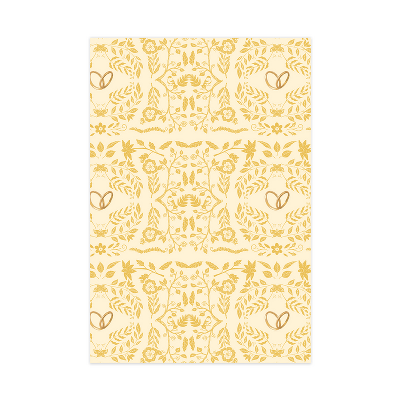 Solomon Kendrick Wedding Wrapping Paper