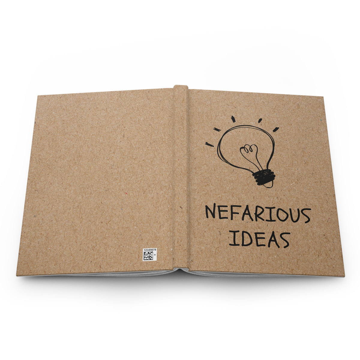 Nefarious Ideas Hardcover Journal