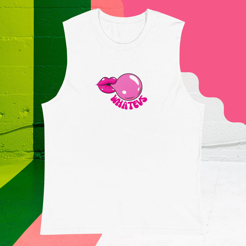 Whatevs Ladies Muscle Shirt