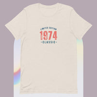 Limited Edition 1974 Unisex t-shirt