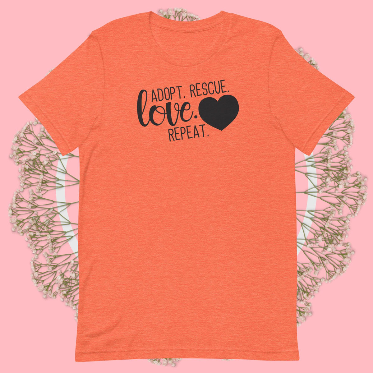 Adopt, Rescue, Love, Repeat Women's t-shirt