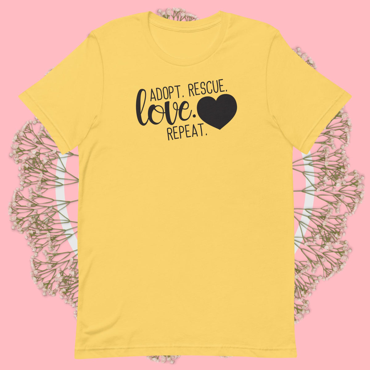 Adopt, Rescue, Love, Repeat Women's t-shirt