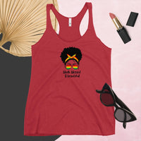 Black, Blessed and Beautiful Women's Racerback Tank