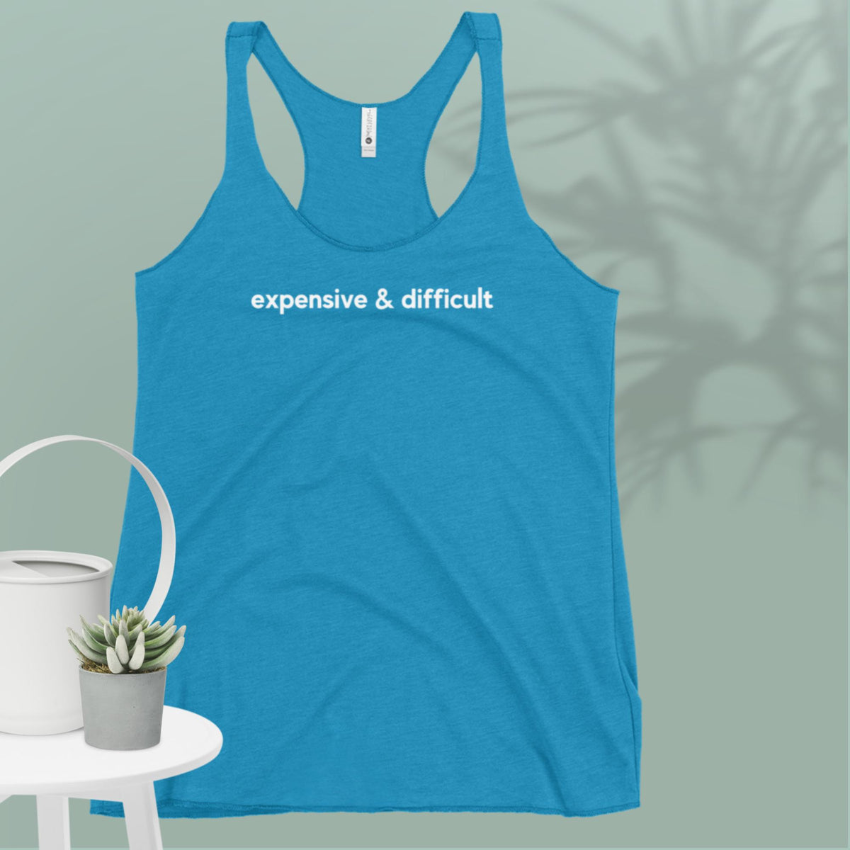 Expensive and Difficult Women's Racerback Tank